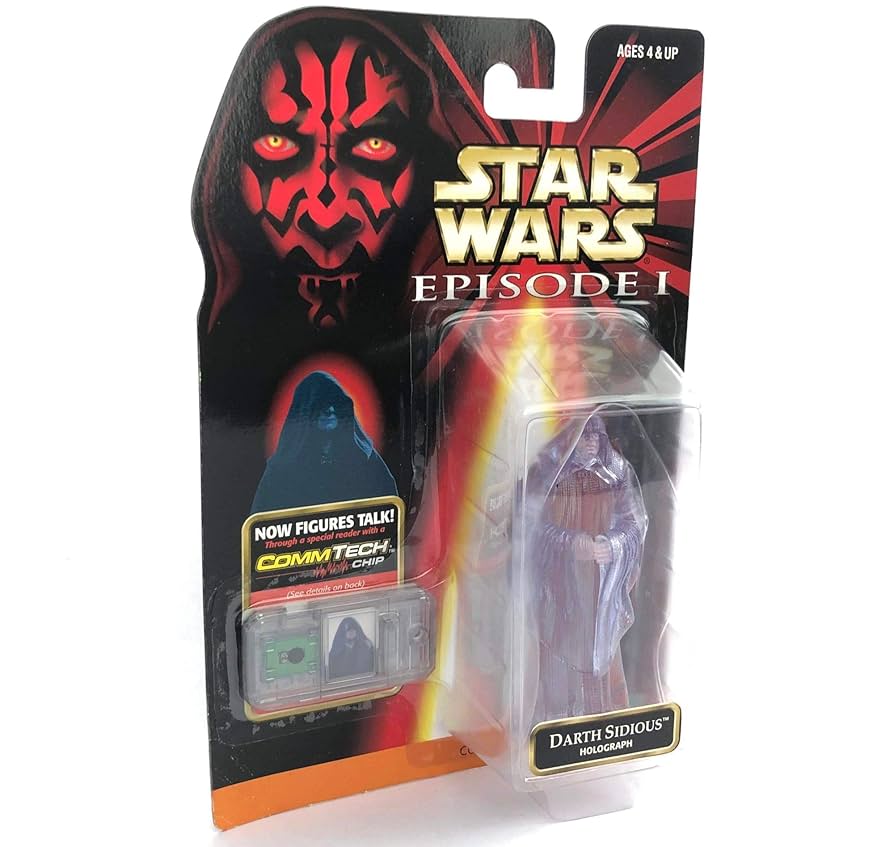 STAR WARS EPSODE1 ライトアップ・ホログラフフィギュア　ダースモール Unbox Review:Darth Maul(Hologram) - HotToys Accessory